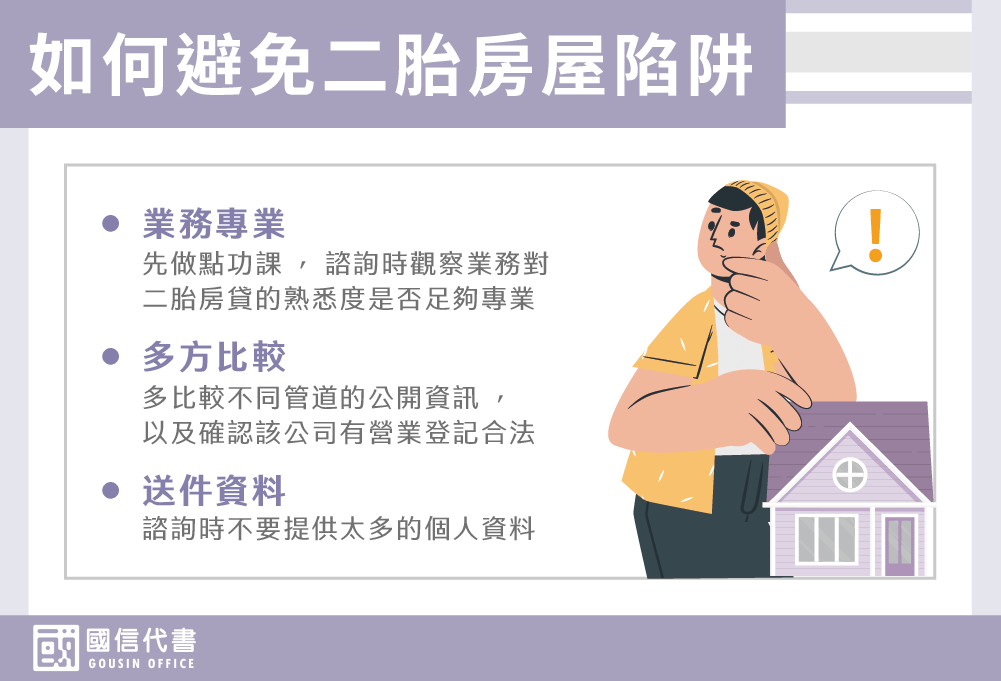 如何避免二胎房屋陷阱－國信代書事務所