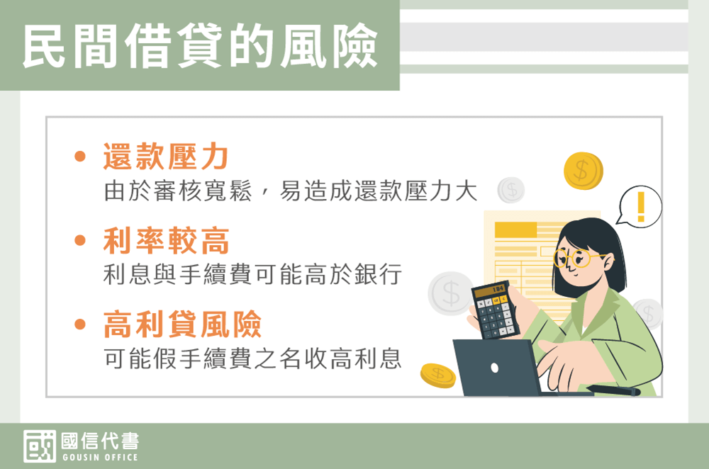 民間借貸的風險－國信代書事務所