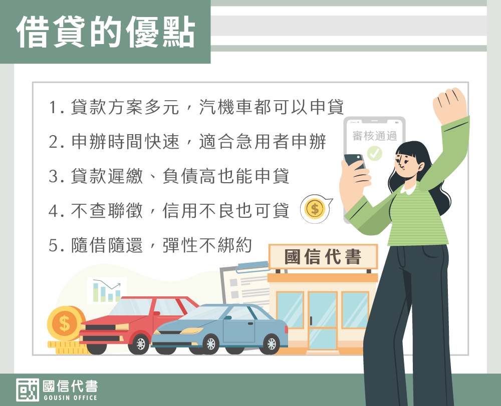 借貸的優點－國信代書事務所