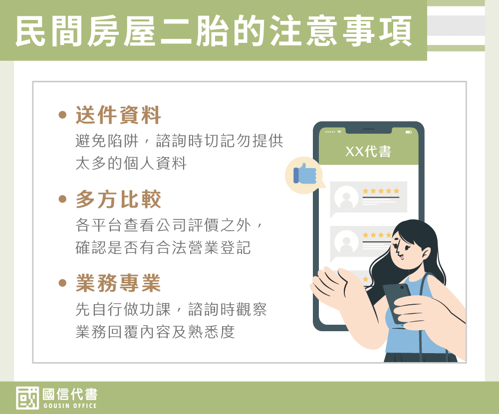 民間房屋二胎的注意事項－國信代書事務所