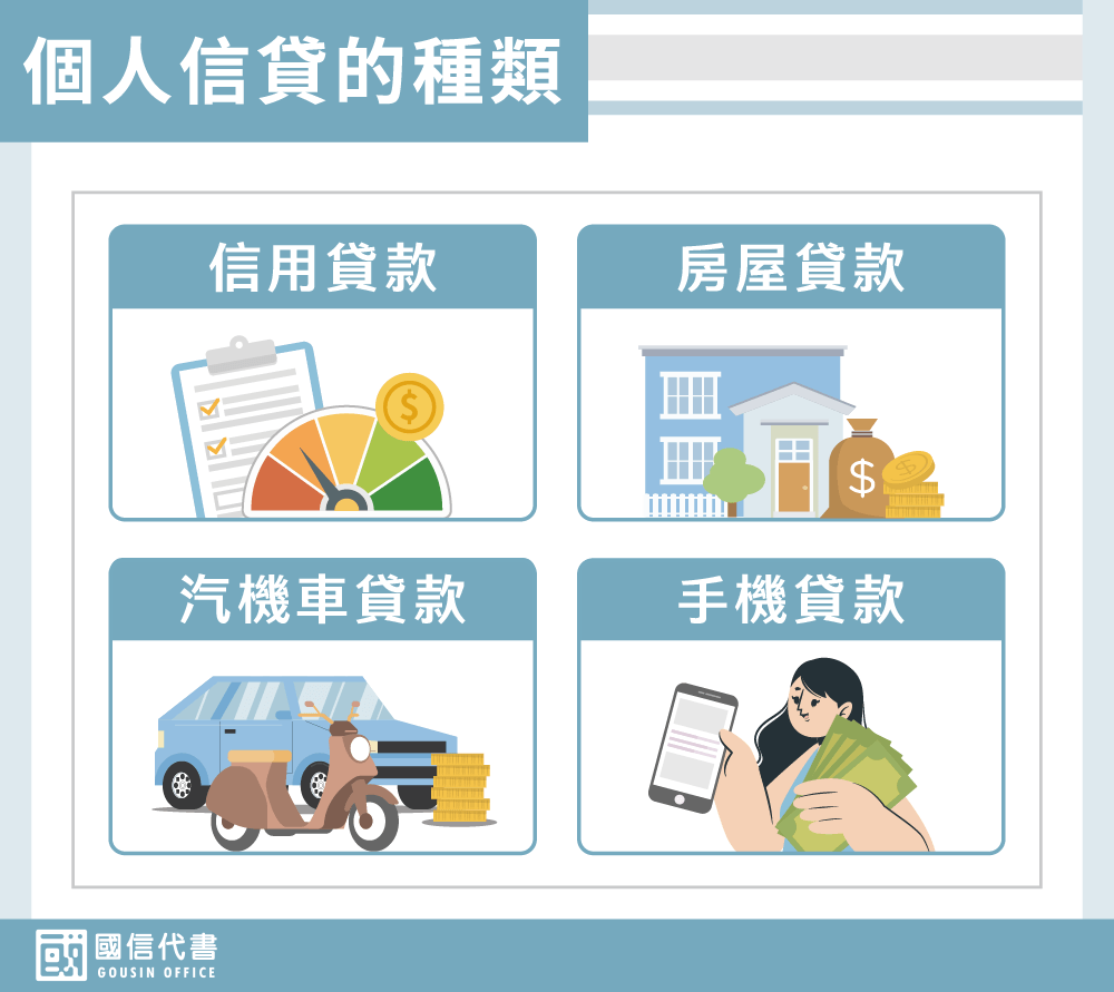 個人信貸的種類－國信代書事務所